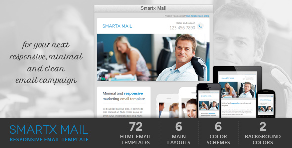 smartxMail - Idea Mail - Minimal & Responsive Email Template