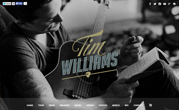 timwilliams - Speaker - One-Page Music Wordpress Theme
