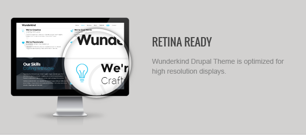 Wunderkind Drupal Theme Retina Ready