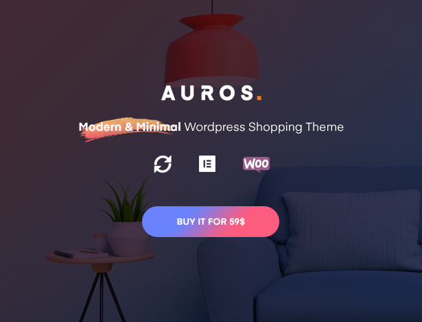 Auros Furniture Elementor WooCommerce Theme