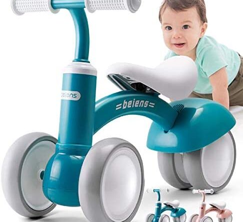 1635372905 41U49jnS3cL. AC  486x445 - beiens Upgraded Large Baby Balance Bikes, Baby Bicycle for 1 Year Old, Toddler Bike Riding Toys for 10 Months - 36 Months Boys Girls No Pedal 4 Training Wheels Baby First Birthday Gift Bike