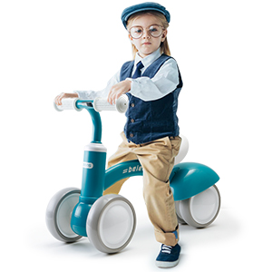 18e6c483 6273 43e1 97e7 228280c23289.  CR0,0,300,300 PT0 SX300 V1    - beiens Upgraded Large Baby Balance Bikes, Baby Bicycle for 1 Year Old, Toddler Bike Riding Toys for 10 Months - 36 Months Boys Girls No Pedal 4 Training Wheels Baby First Birthday Gift Bike
