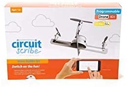 31j6AgzKjPS. AC  - Circuit Scribe Drone Builder Kit for Kids | Build Your Own Drone with Camera | With Conductive Ink Pen, Motors, Propellers, Free iOS/Android Controller App, Battery-Operated Drone Hub