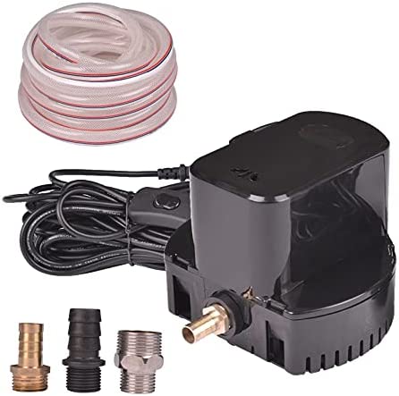 41B7A+6RE1S. AC  - Swimming Pool Cover Submersible Pump 1200 GPH Water Removal Drain Pumps for Above Ground Pool Hot Tub Cover Saver Pumps (Black)