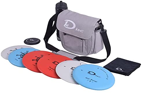 41WfN p4dHS. AC  - Disc Golf Starter Set-2 PCS Putter, 2 PCS Mid-Range, 2 PCS Driver, 1 Mini disc，1 Towel with Bag
