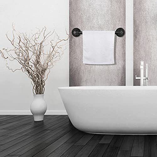 41k5m6K6CIS. AC  - Industrial Pipe Towel Rack Towel Bar 20 Inch, Heavy Duty Wall Mounted Rustic Farmhouse Bath Towel Holder for Bath Bathroom Kitchen Door Handle Handrails