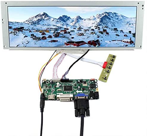 51DCrGLk pL. AC  - VSDISPLAY 14.9" 14.9 in 1280X390 LCD Screen LTA149B780F with HD-MI DVI VGA Audio LCD Controller Board M.NT68676, fit for Arcade Machines DIY displays Car Monitor Digital Marquee Gauge Cluster