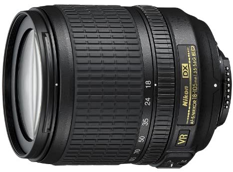 51WZ57DmLGL. AC  - Nikon AF-S DX NIKKOR 18-105mm f/3.5-5.6G ED Vibration Reduction Zoom Lens with Auto Focus for Nikon DSLR Cameras - (New)