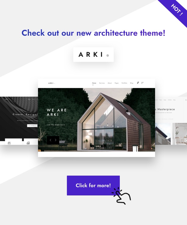 arki new - Architecture - WordPress Theme