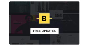 lifetime free updates - Brando Responsive and Multipurpose OnePage WordPress Theme