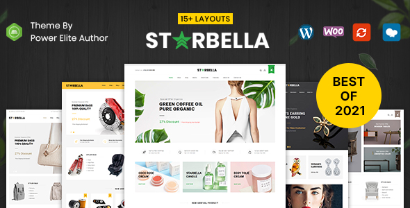 starbella preview - StarBella - Multipurpose WooCommerce Theme