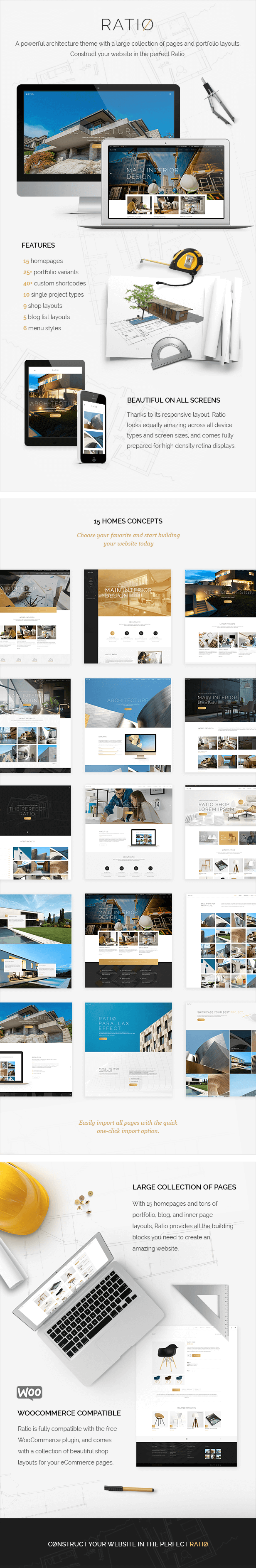 01 - Ratio - A Powerful Interior Design and Architecture Theme