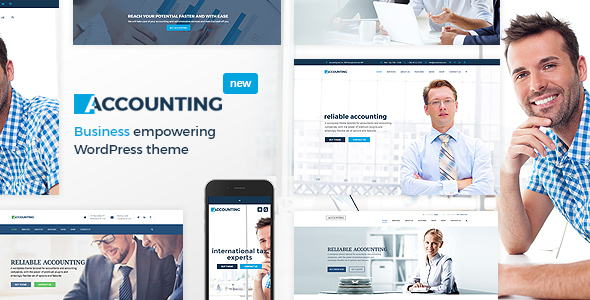 Accounting – Business, Consulting and Finance WordPress theme