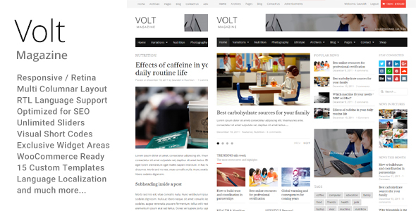 01 preview.  large preview - Volt - Newspaper Magazine theme WordPress