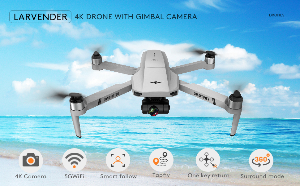 0c34be06 9699 45e6 8306 58cc3fd063fa.  CR0,0,970,600 PT0 SX970 V1    - Drones with Camera for Adults 4K, LARVENDER KF102 GPS 4K Drone with 2-Axis Gimbal Camera, 2 Batteries 50Mins Flight Time WiFi FPV Quadcopter Auto Return Home,Brushless Motor Drones for Beginners/Kids