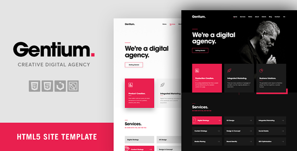 1636516564 671 01 preview.  large preview - Gentium – A Creative Digital & Marketing Agency OnePage Template