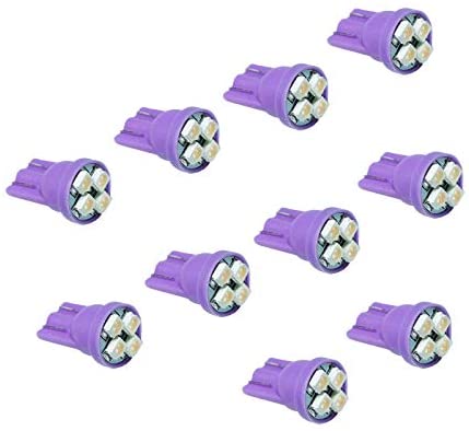 1636803328 41YZRnijD L. AC  - PA 10PCS #555 T10 4SMD LED Pinball Machine Light Bulb Purple-6.3V