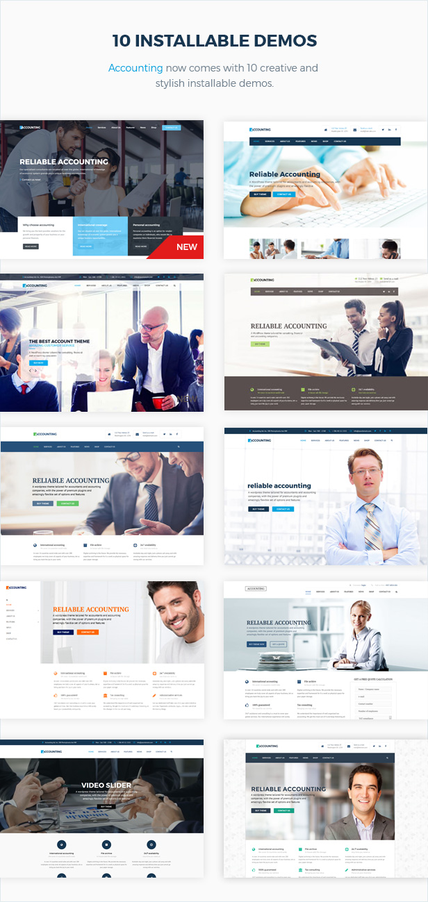 2v5 - Accounting - Business, Consulting and Finance WordPress theme