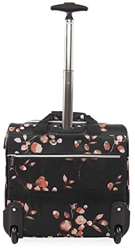 4179669h8IL. AC  - BEBE Women's Valentina-Wheeled Under The Seat Carry-on Bag, Floral Branch, One Size
