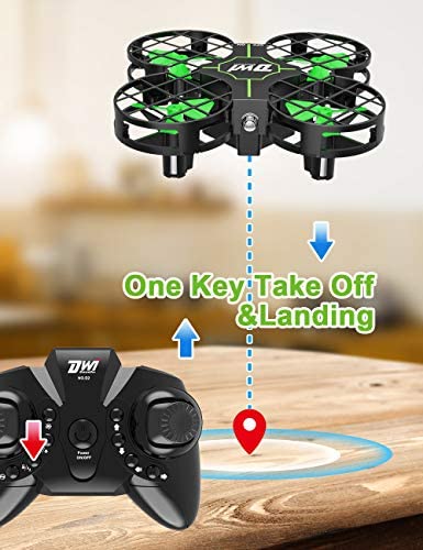 51+hpLY5kdL. AC  - Dwi Dowellin 2.7 Inch Mini Drone for Kids One Key Take Off Landing Spin Flips RC Small Drones for Beginners Boys and Girls Nano Quadcopter Flying Toys, Black