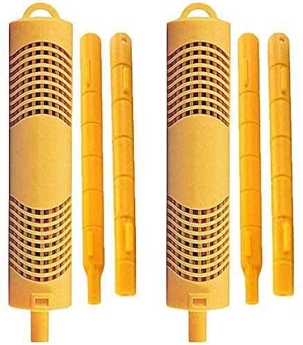 SPA Mineral Stick Parts with 4 Months Lifetime Cartridge Universal for Hot Tub&Pool (Yellow,2-Pack)