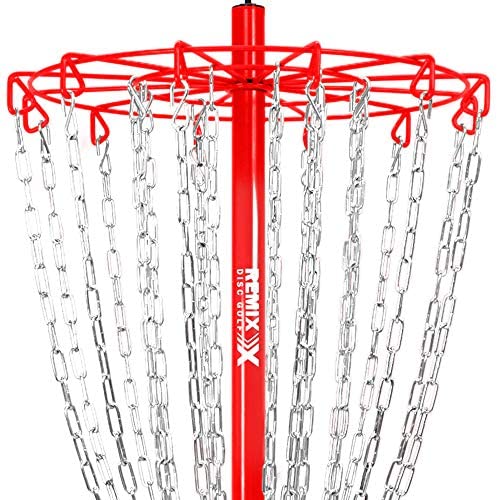 51q3t3jQxAL. AC  - Remix Double Chain Practice Basket for Disc Golf - Choose Your Color