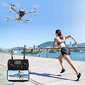 fcfc1728 7937 4407 9ec5 0db4cb4eca95.  CR0,0,600,600 PT0 SX300 V1    - Drones with Camera for Adults 4K, LARVENDER KF102 GPS 4K Drone with 2-Axis Gimbal Camera, 2 Batteries 50Mins Flight Time WiFi FPV Quadcopter Auto Return Home,Brushless Motor Drones for Beginners/Kids