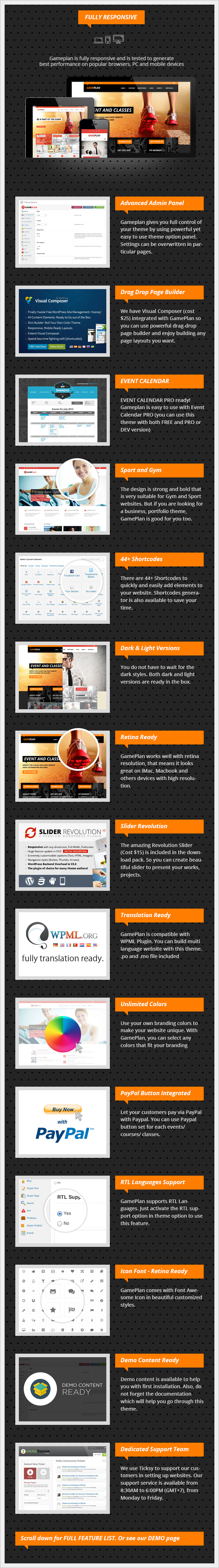 Gameplan - Event and Gym Fitness WordPress Theme - 9