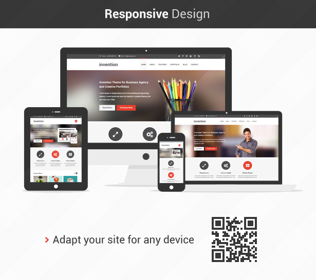 responsive - Invention - Responsive HTML5 Template