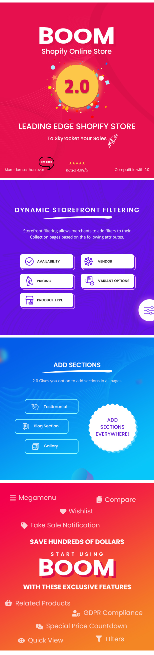 Boom - One Product Multipurpose Shopify Theme - 1