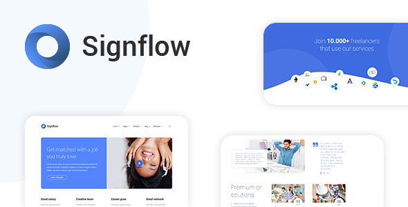 Signflow – Tech And Startup Template