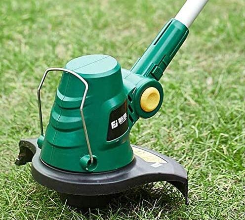 1639170589 51HFrVGZFZL. AC  496x445 - QINGYUE 20V Wireless Portable Handheld Lawn Mower with Lightweight 1500mA.h Battery