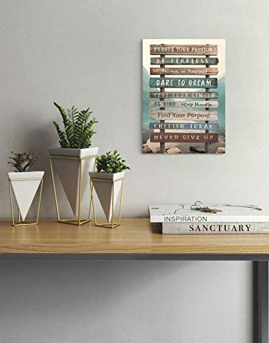 41JehsyivgL. AC  - Inspirational Wall Art for Office Motivational Canvas Prints Framed Motivational Wall Art for Bedroom Bathroom Living room Farmhouse Style Positive Quotes Wall Decor for Office 12x16 in