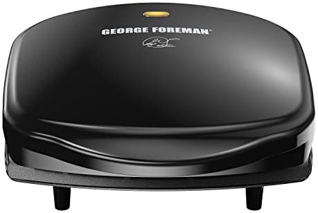 41k6j6F0fhL. AC  - George Foreman GR10B 2-Serving Classic Plate Electric Indoor Grill and Panini Press, Black
