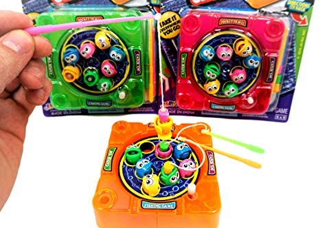 510SSa70nQL. AC  - Pocket Games for Kids Travel Toys Finger Games Set (3 Games) Mini Games for Kids by JA-RU | Pocket Pinball, Mini Basketball & Magnetic Fishing. Fidget Toys, Party Favors, Stress Toys. 3255-3258-3205p