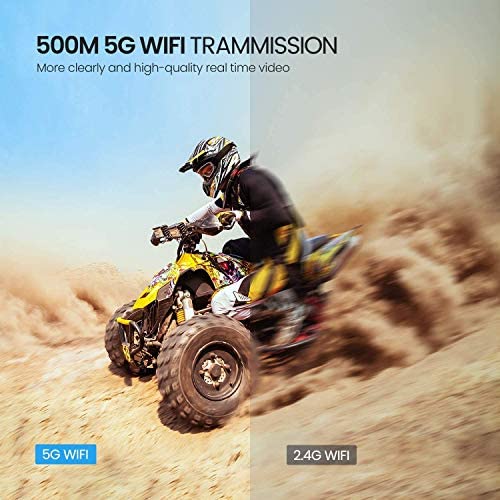 51DqPjAVHvL. AC  - Potensic D58 4K GPS Drone with Camera for Adults, 5G WiFi HD Live Video, RC Quadcopter with Auto Return, Follow Me, Altitude Hold, Portable Case, 2 Battery, Easy Selfie for Beginner