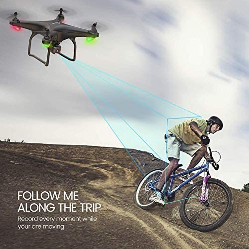 51G+ZJJttML. AC  - Potensic D58 4K GPS Drone with Camera for Adults, 5G WiFi HD Live Video, RC Quadcopter with Auto Return, Follow Me, Altitude Hold, Portable Case, 2 Battery, Easy Selfie for Beginner