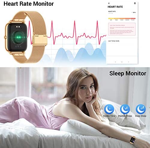 51VaW88pKnL. AC  - CanMixs Smart Watch for Android Phones iOS Waterproof Smart Watches for Women Men Sports Digital Watch Fitness Tracker Heart Rate Blood Oxygen Sleep Monitor Touch Screen Compatible Samsung iPhone
