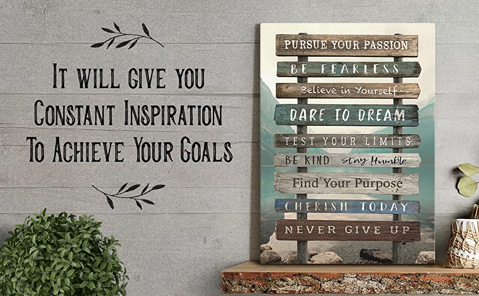 8538b57c b6c6 4bd1 82b4 afa50073beea.  CR0,0,2700,1670 PT0 SX970 V1    - Inspirational Wall Art for Office Motivational Canvas Prints Framed Motivational Wall Art for Bedroom Bathroom Living room Farmhouse Style Positive Quotes Wall Decor for Office 12x16 in