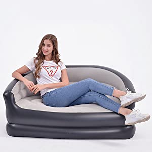 a3ccacae fc3a 4419 900a 41178711b29a.  CR0,0,600,600 PT0 SX300 V1    - Outraveler Inflatable Flocked Lounger Air Sofa Chair for Indoor Living Room and Outdoor Camping Party Picnic Travel (Double Sofa)