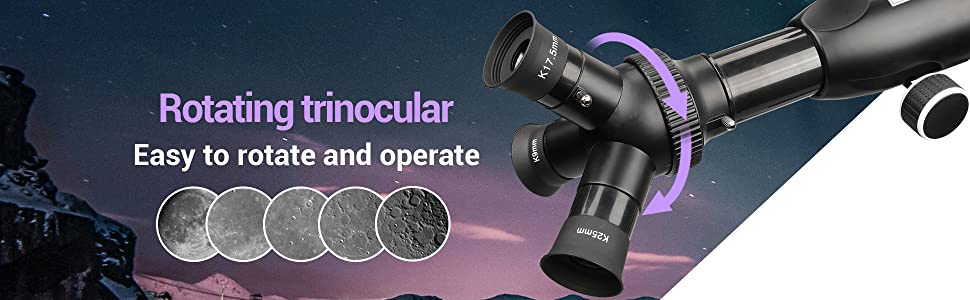 e304048e ce0c 4667 84de 7c67a8bcac53.  CR0,0,1940,600 PT0 SX970 V1    - Telescope for Adults & Kids Monocular Refractor Telescope for Astronomy Beginners Professional 400mm 80mm with Tripod & Smartphone Adapter