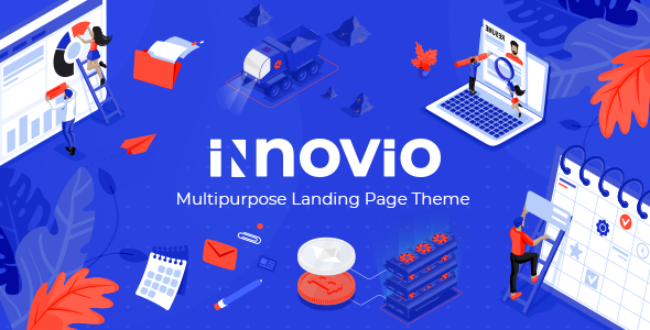 00 preview.  large preview - Innovio - Multipurpose Landing Page Theme