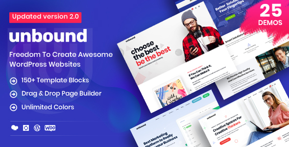 01 unbound.  large preview - Unbound - Business Agency Multipurpose Theme