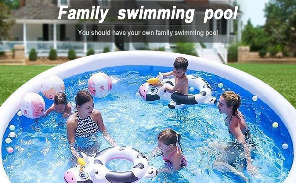 0cee3316 c531 4d82 8a12 b88c5223d47c.  CR0,0,970,600 PT0 SX970 V1    - Family Inflatable Swimming Pools Above Ground, Portable Outdoor Backyard Easy Set Blow Up Pools for Kids and Adults, Kiddie Pools, Family Lounge Pools (10ft x 30in-Without Pump)