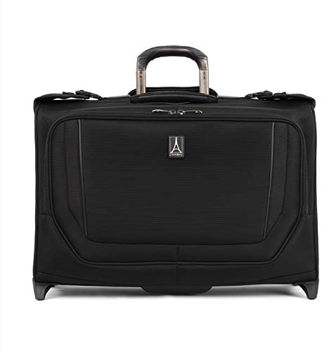 Travelpro Crew Versapack Carry-on Rolling Garment Bag, Jet Black, One Size