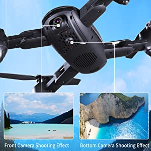 21ccc677 418f 45dd bcfb 0679794edbe8.  CR0,0,1000,1000 PT0 SX300 V1    - Foldable Drone with 1080P HD Camera for Kids and Adults, Zuhafa T4,WiFi FPV Drone for Beginners, Gesture Control RC Quadcopter with 2 Batteries ,RTF One Key Take Off/Landing,Headless Mode, APP Control,Double Camera,Carrying Case