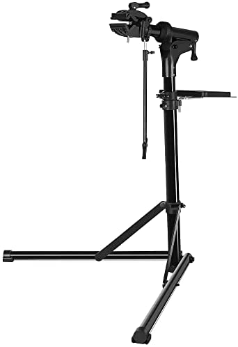 31nB927y2yL. AC  - CXWXC Bike Repair Stand -Shop Home Bicycle Mechanic Maintenance Rack- Whole Aluminum Alloy- Height Adjustable (rs100)