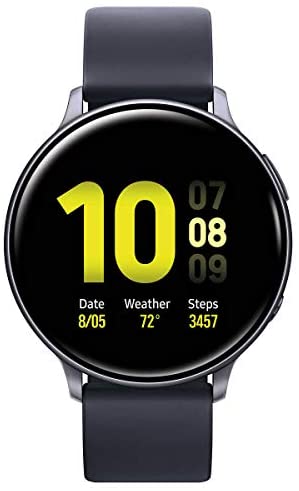 41S mxnQ8yL. AC  - Samsung Galaxy Active 2 Smartwatch 44mm with Extra Charging Cable, Black - SM-R820NZKCXAR (Renewed)