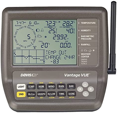 51LRY6ARUzL. AC  - Davis Instruments 6250 Vantage Vue Wireless Weather Station with LCD Console