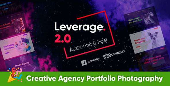 Leverage – Agency Elementor WordPress Theme